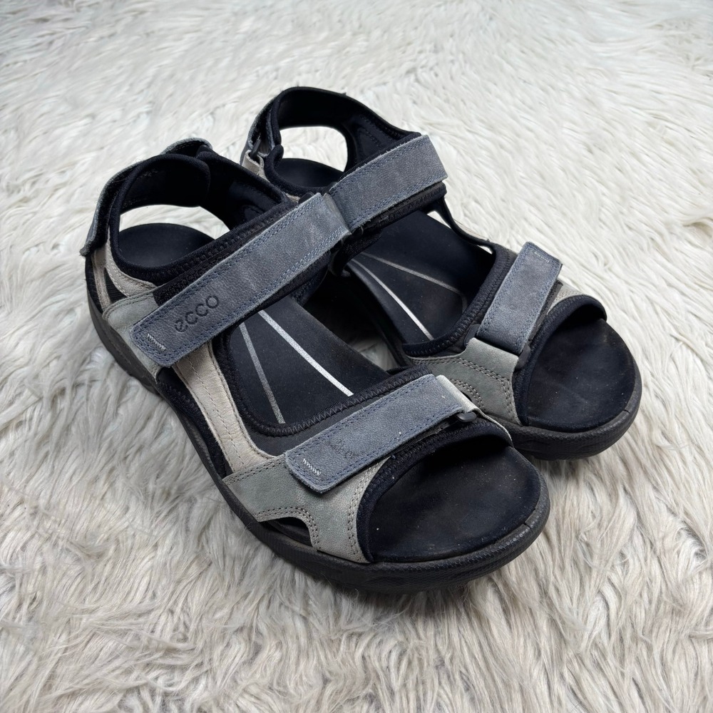 ECCO Men's 44 US 10 10.5 Gray Onroads Hiking Sandal Camping Gorpcore Sport
